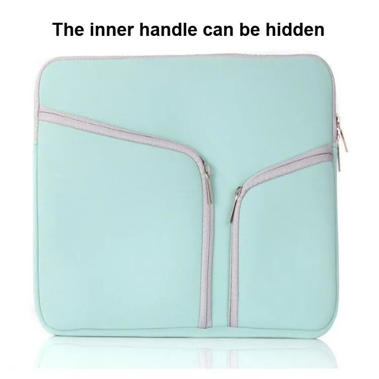 11 Inch Multi-Pocket Laptop Liner Bag | For Diving Material | Purple
