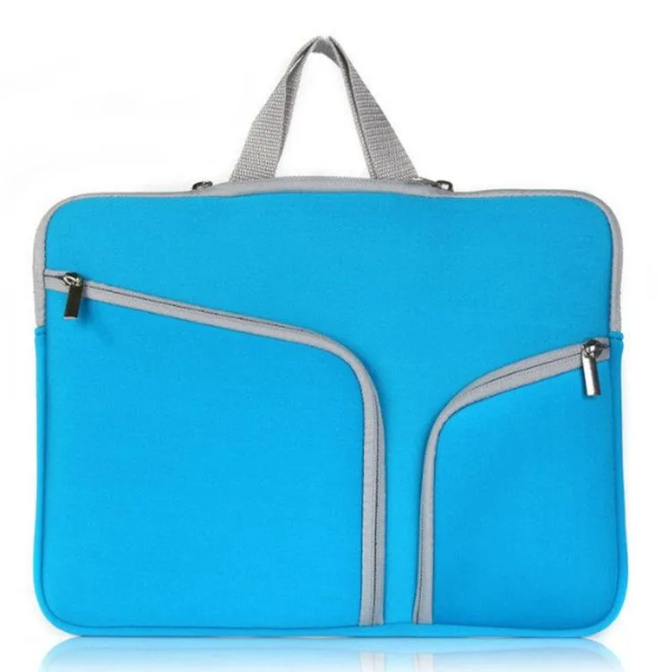 11 Inch Multi-Pocket Laptop Liner Bag | For Diving Material | Purple
