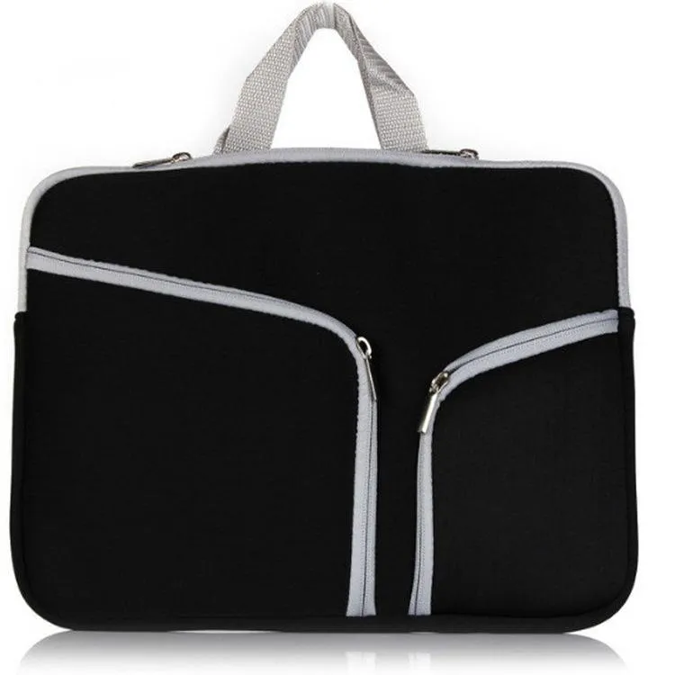 11 Inch Multi-Pocket Laptop Liner Bag | For Diving Material | Purple