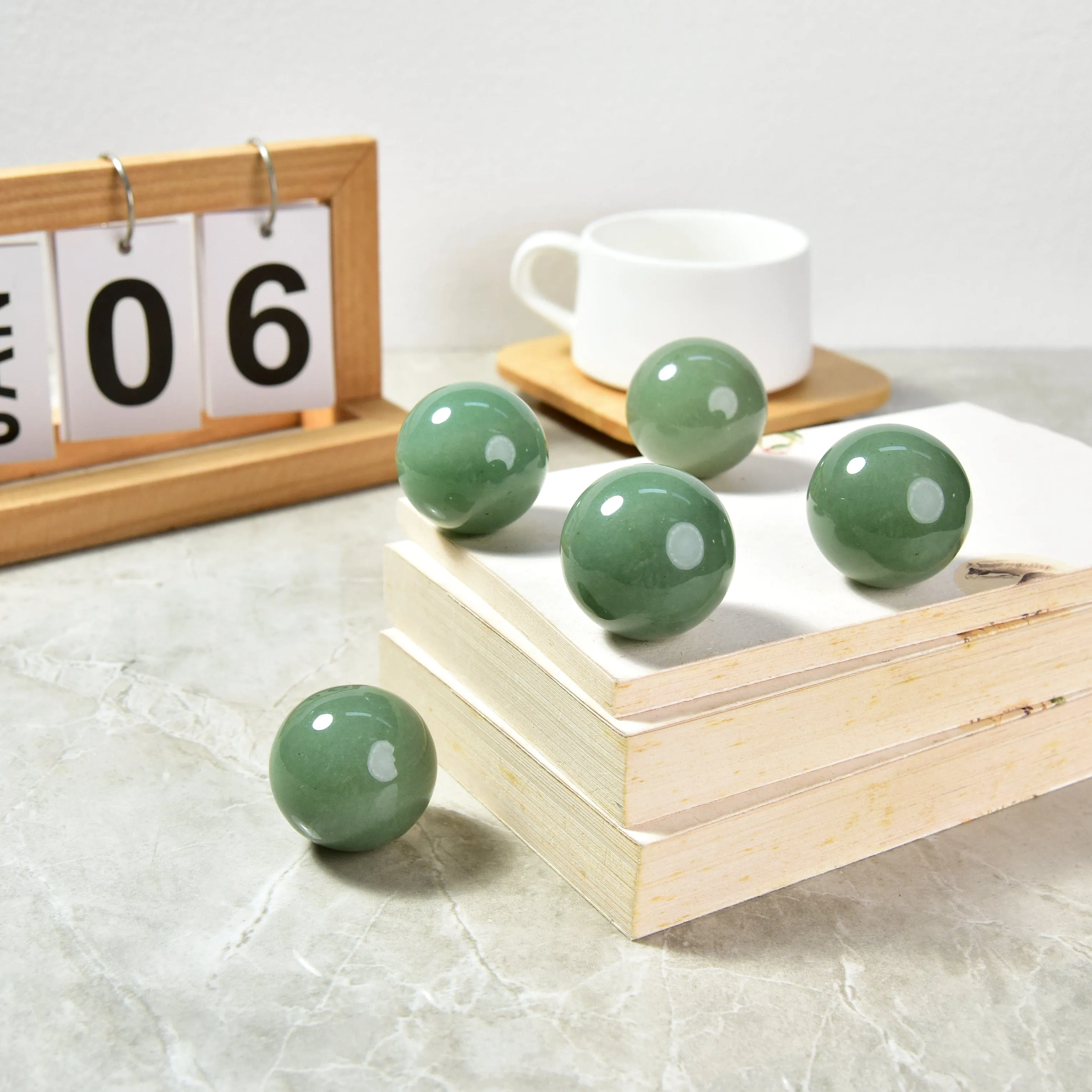 1.6 Aventurine Sphere Natural Gemstone Carving