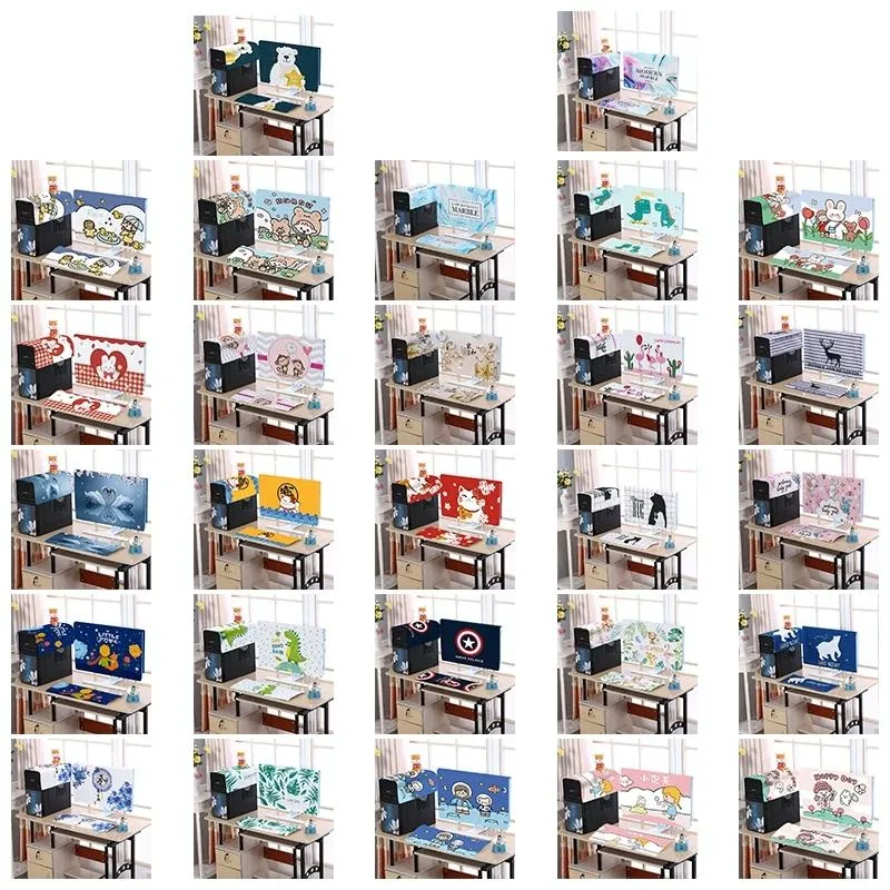 22” Desktop Computer LCD Monitor Dust-Proof Cover | Cloth Material | Grey Deer