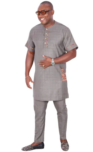 African Senator Traditional Grey