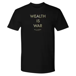 Billions Wealth Is War Adult Short Sleeve T-Shirt