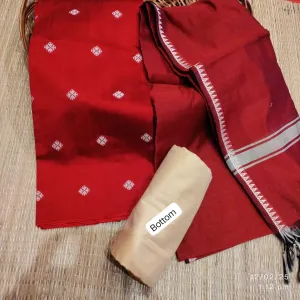 Blend Cotton Silk Dress Material