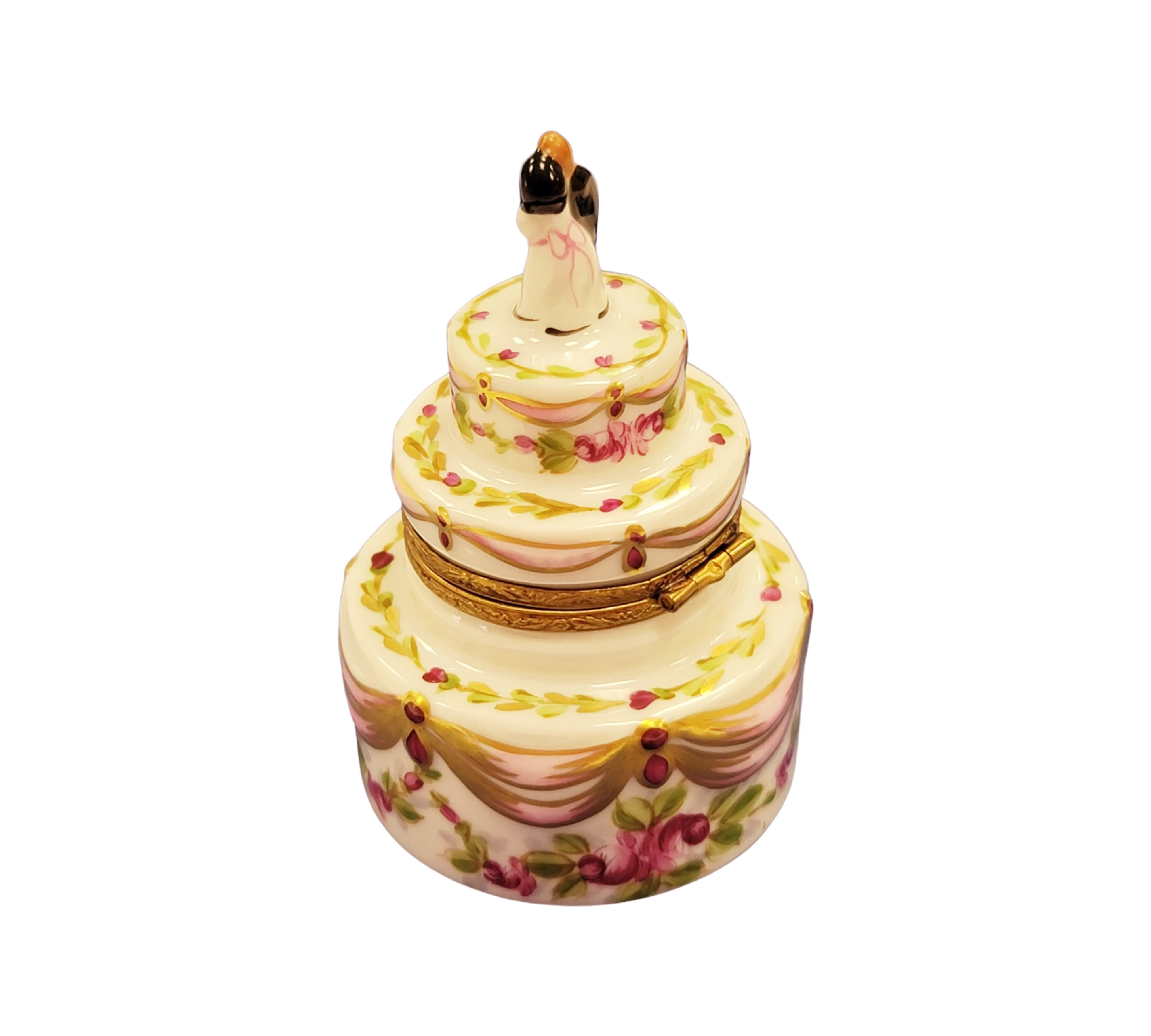 Bride And Groom Wedding Cake