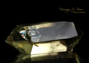 Citrine Double Terminated Manifestation Quartz Crystal 'Abundance Stone'