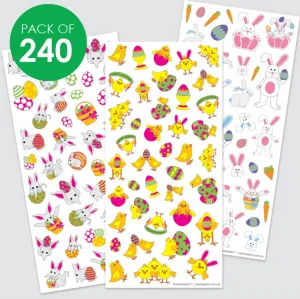 Easter Stickers - Pack of 240