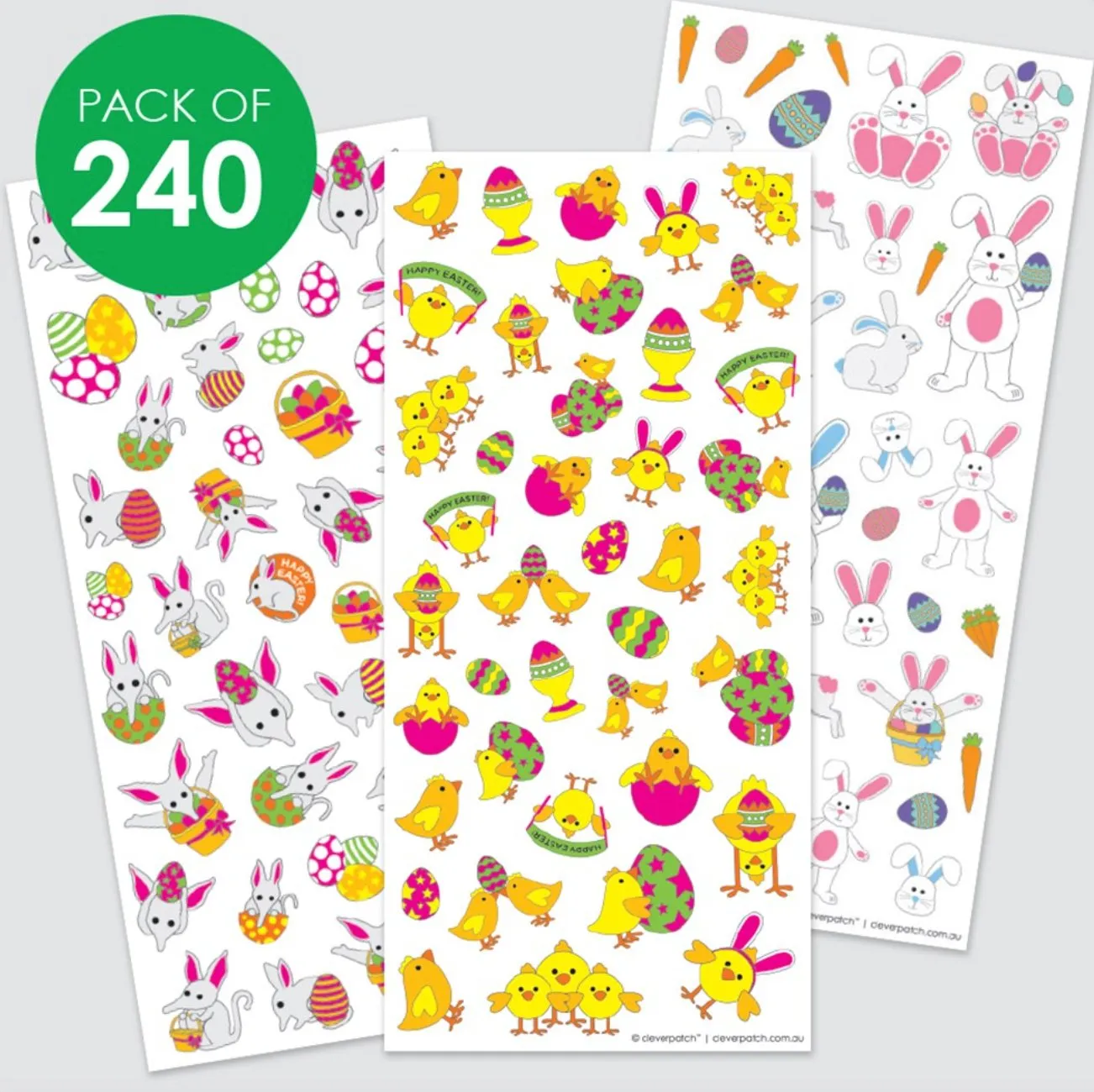 Easter Stickers - Pack of 240