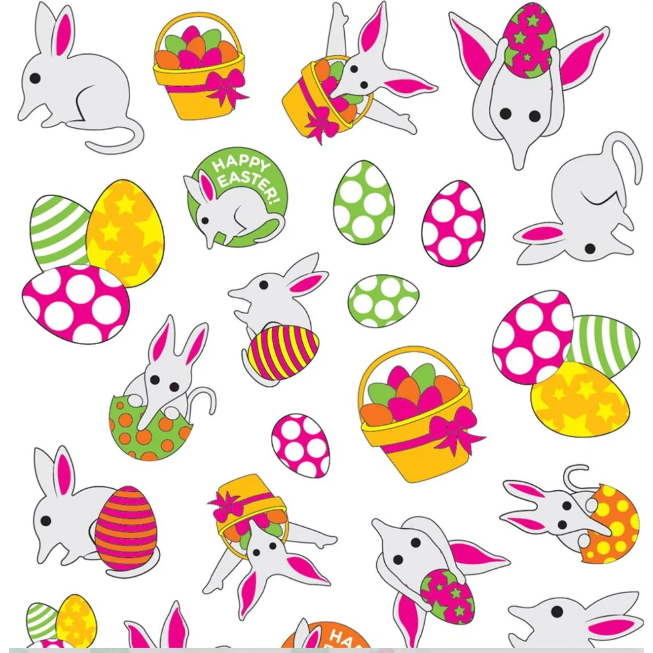 Easter Stickers - Pack of 240