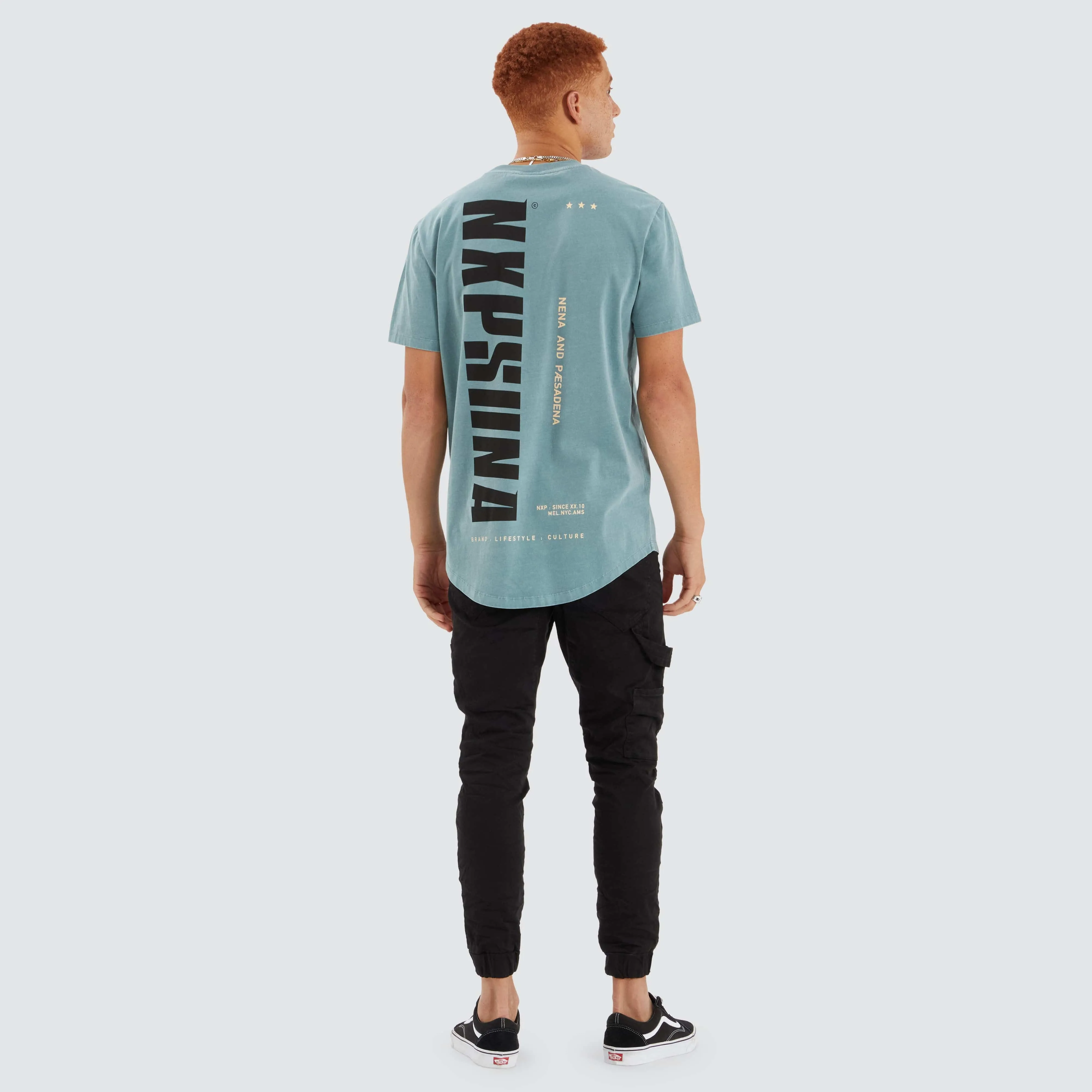 Ether Dual Curved Tee Pigment Trooper