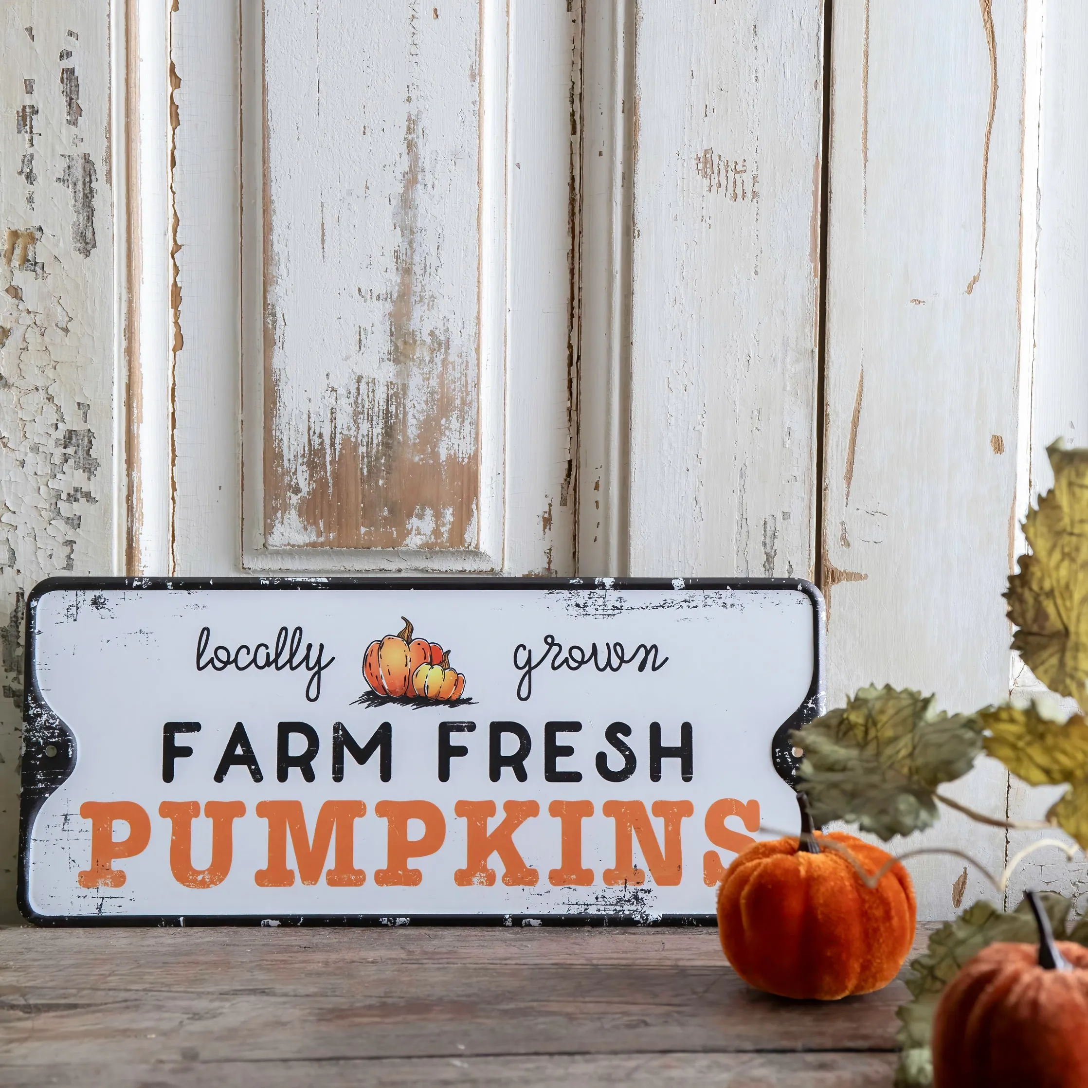 Farm Fresh Pumpkins Sign