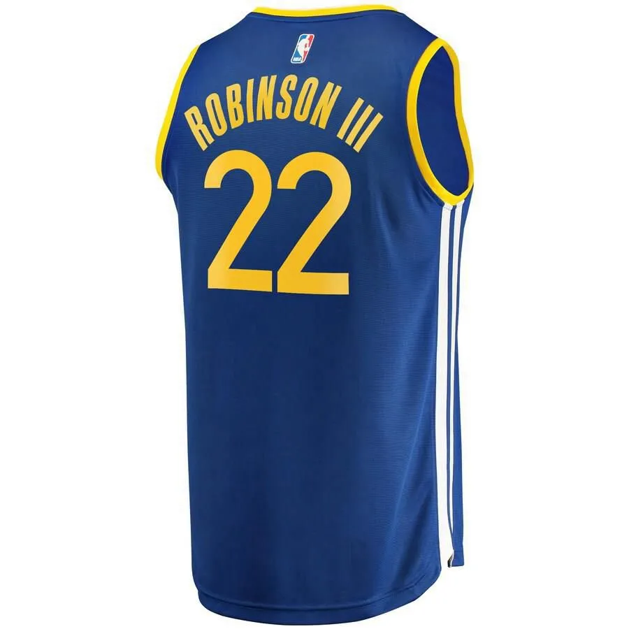 Golden State Warriors Glenn Robinson III Fanatics Branded Replica Fast Break Icon Jersey Kids - Blue | Ireland X6161I8