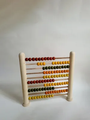 Handcrafted Wooden Big Abacus 10 beads