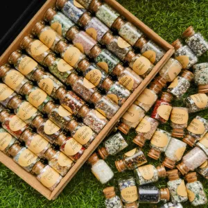High Quality Natural Mixed Material-زجاجة تمنيات عالية