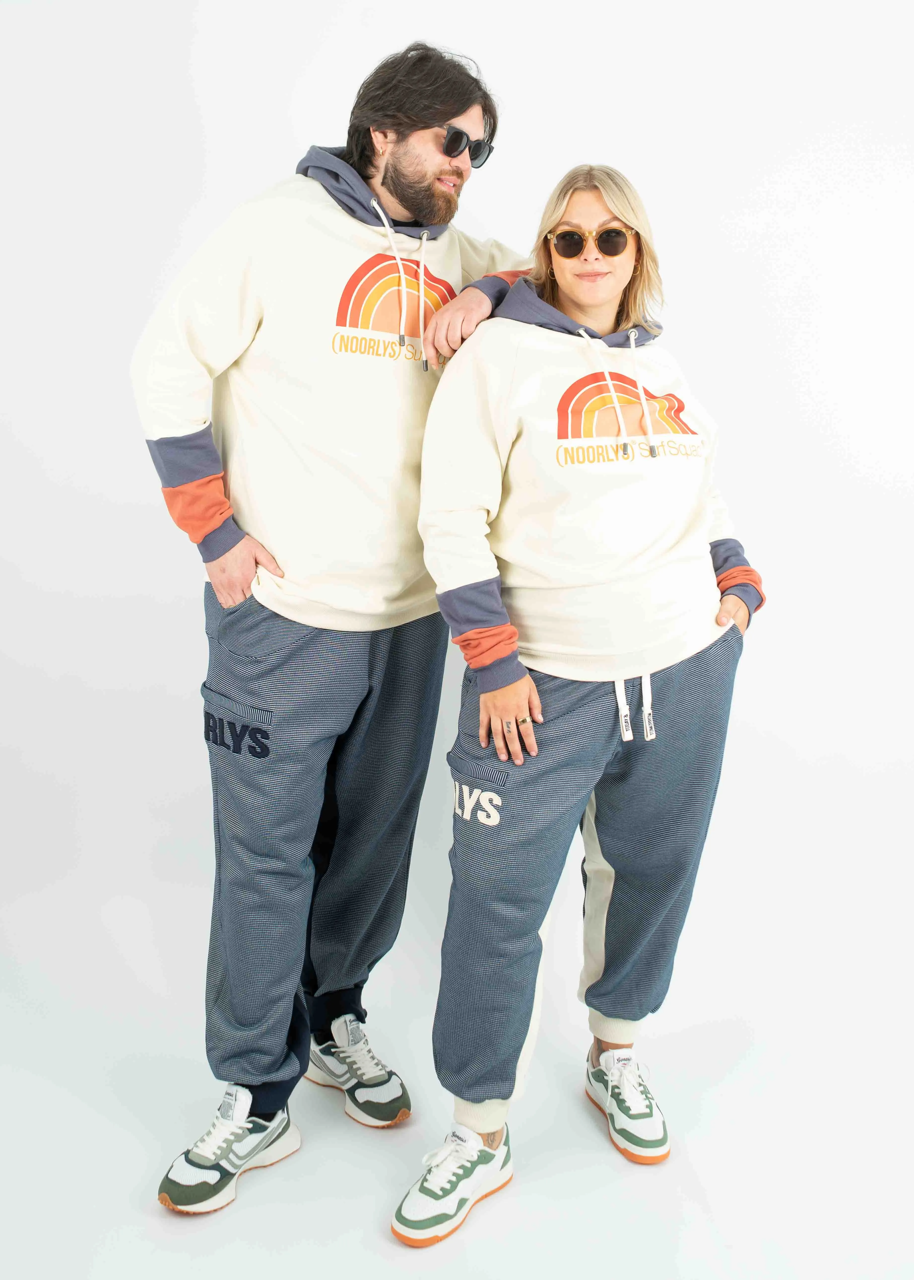 Jogginghose SUNDAG  MarineStriped/Navy