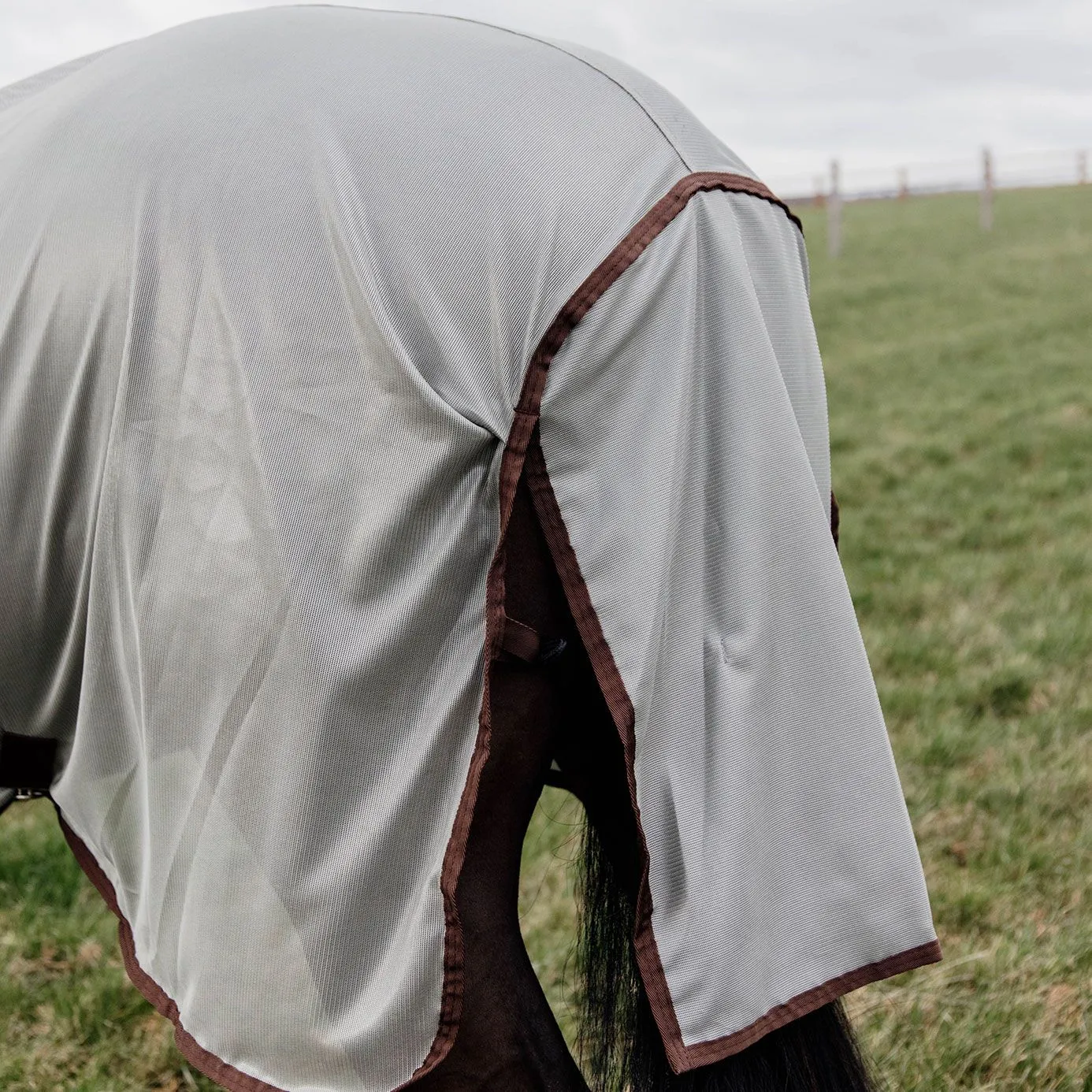 Kentucky Horsewear Mesh Fly Rug Classic - Silver Grey
