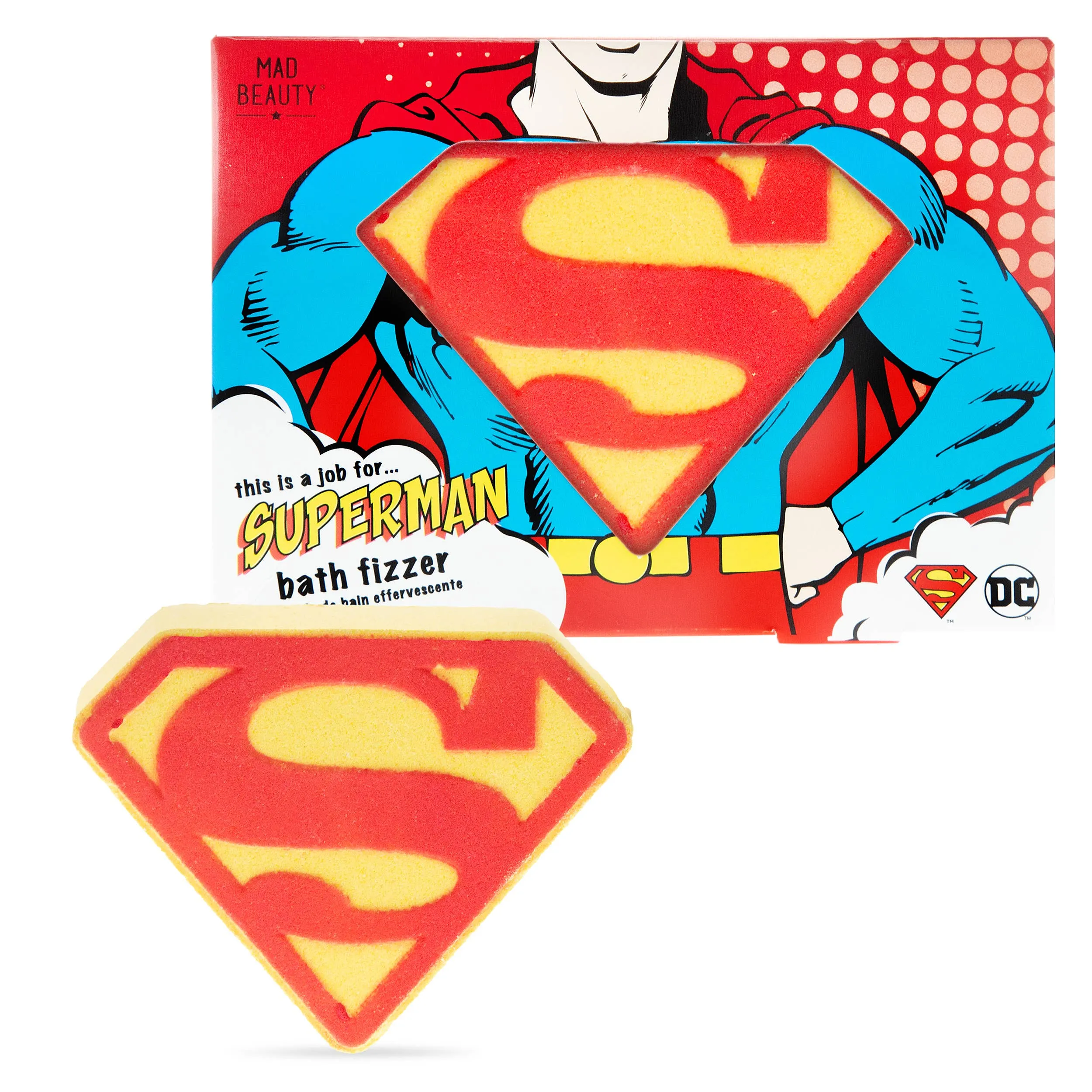 Mad Beauty Warner DC Superman Bath Fizzer: