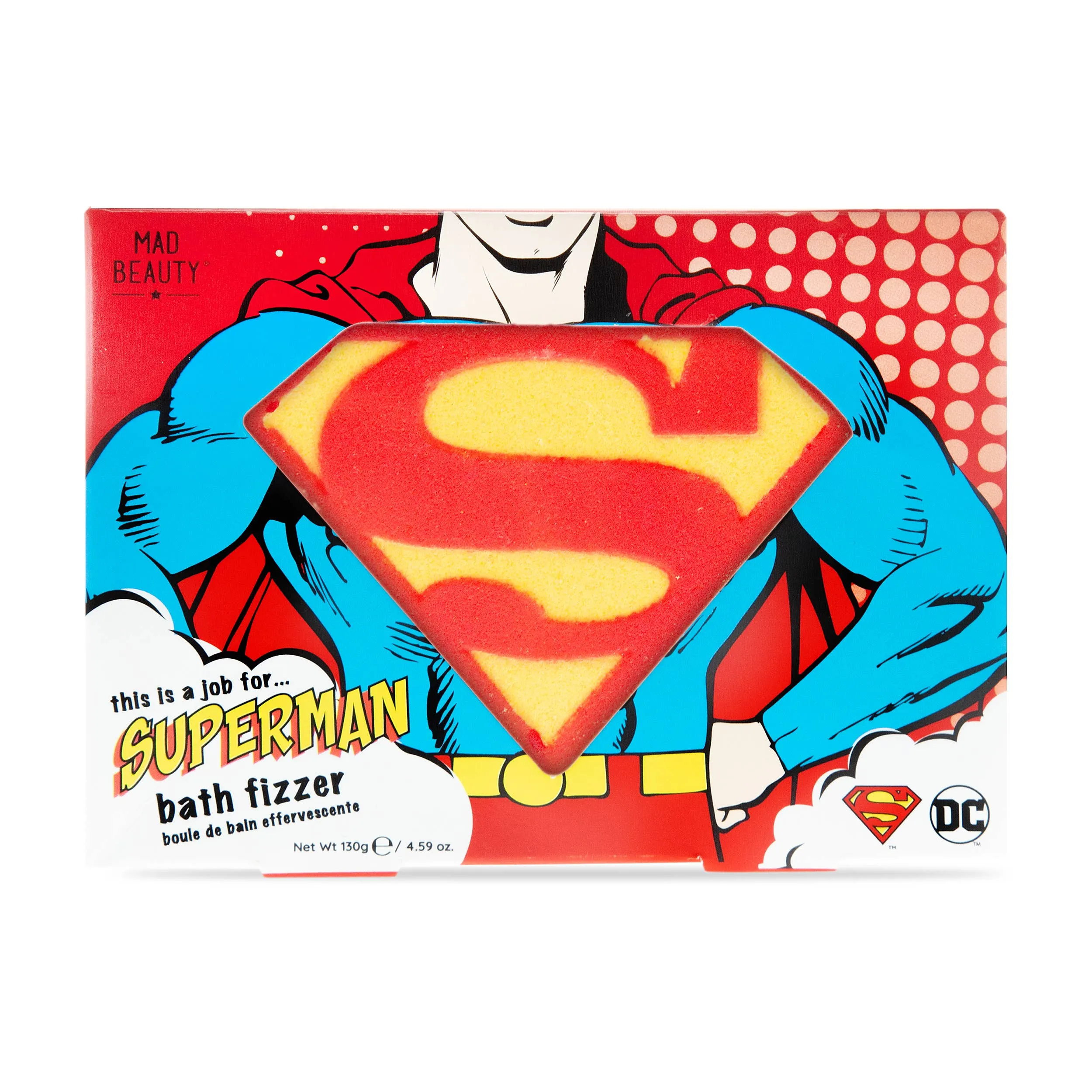 Mad Beauty Warner DC Superman Bath Fizzer: