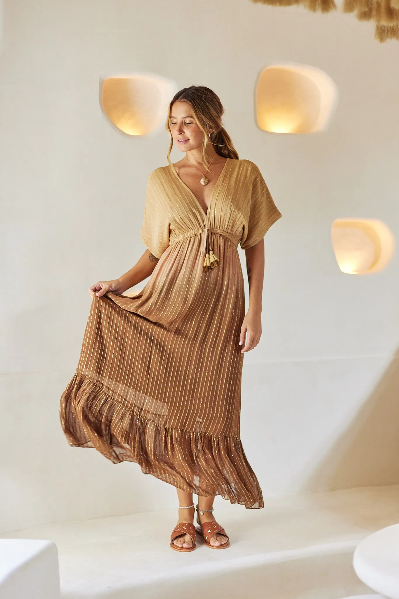 Mistic Sand Maxi Dress