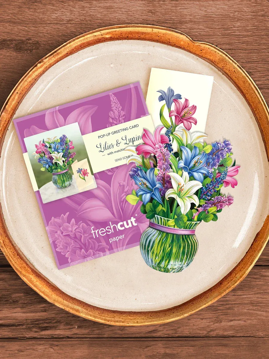 NEW Mini Lilies & Lupines