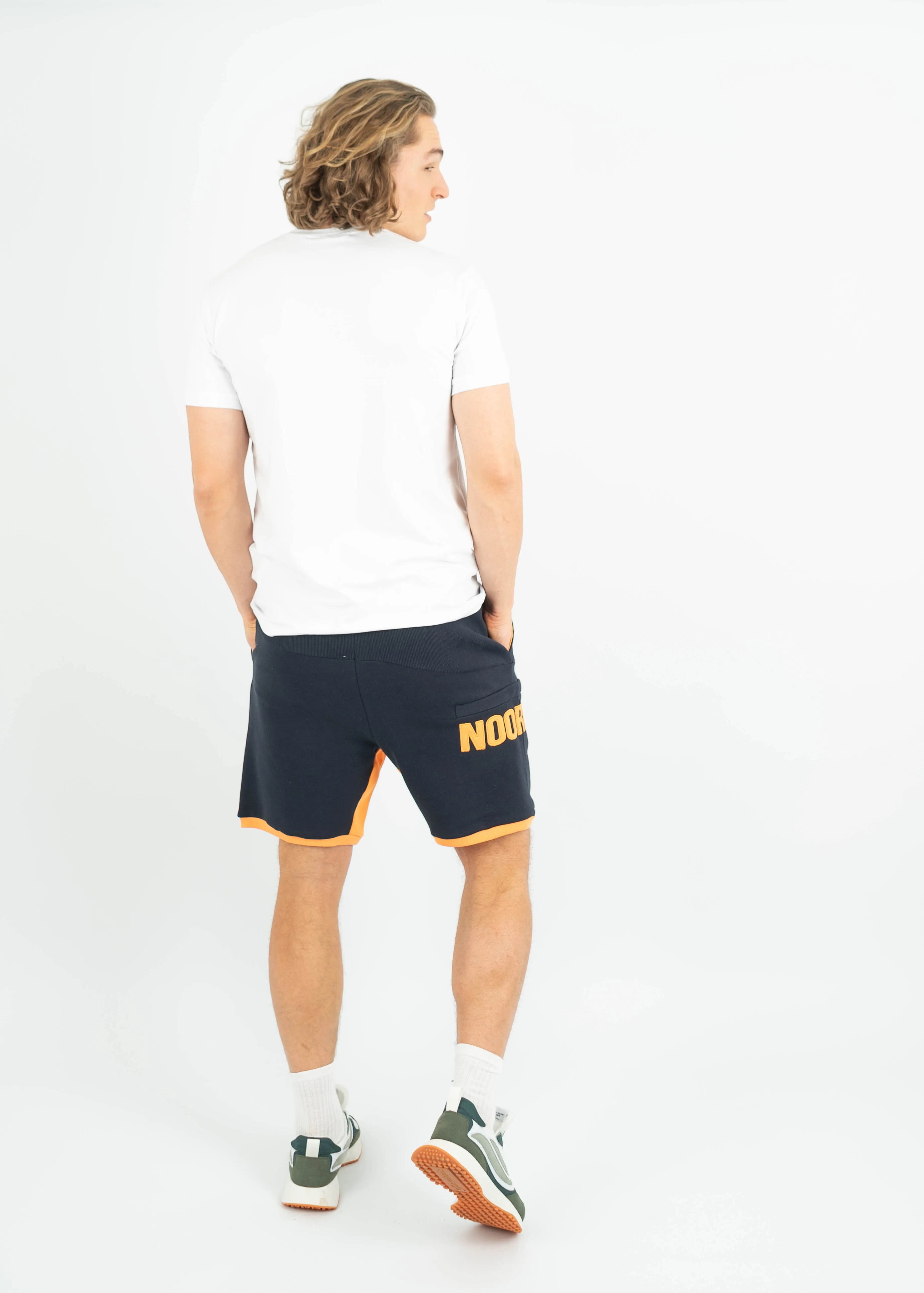 Short SUNDAG Navy/Tangerine
