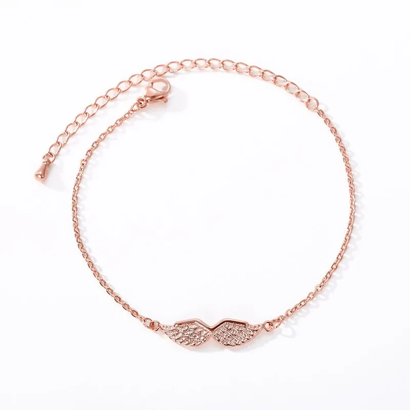 Stainless Steel Angel Wings Bracelets