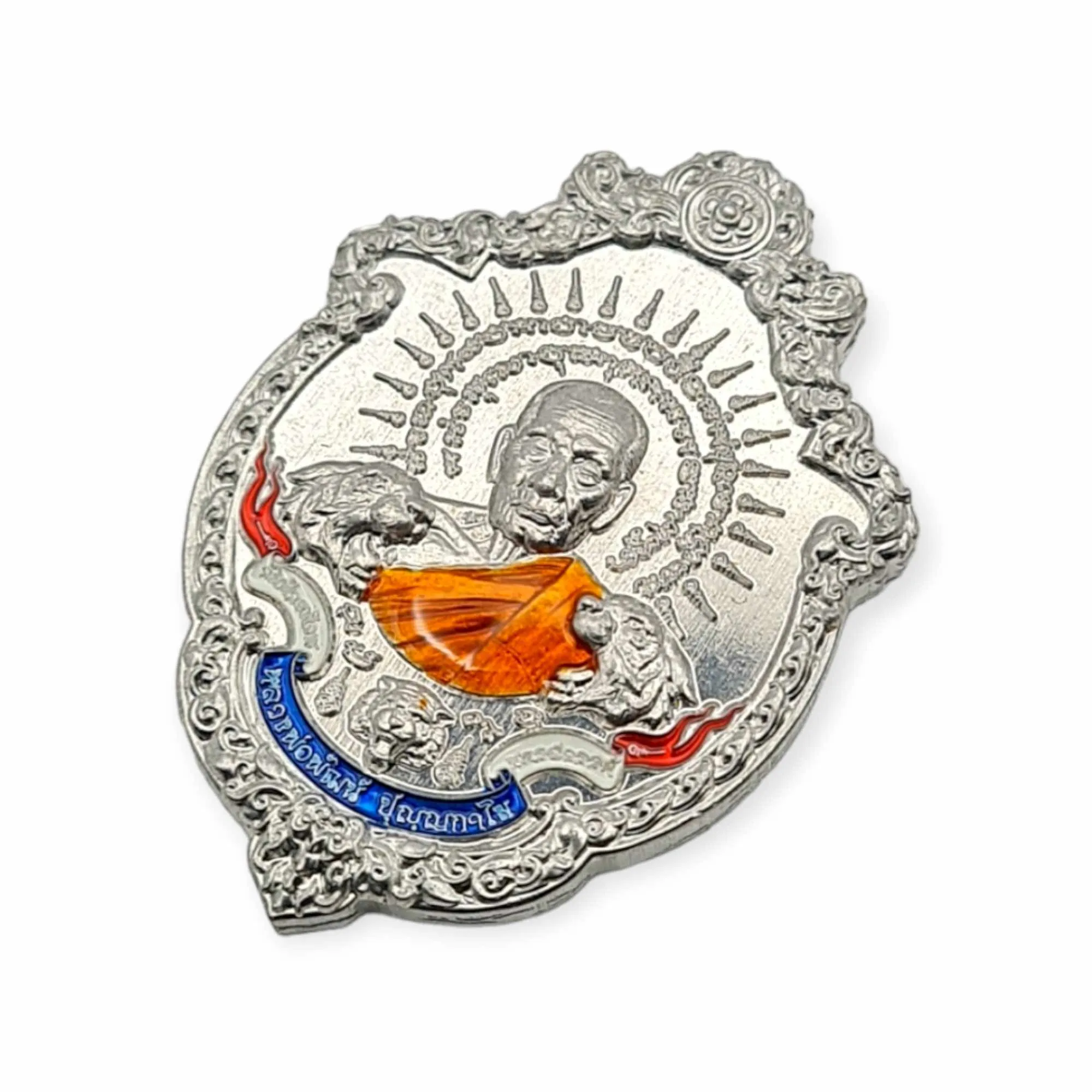 Thai amulet rian Kom Payak 8 Lp Phat Wat Huayduan Protection charm genuine