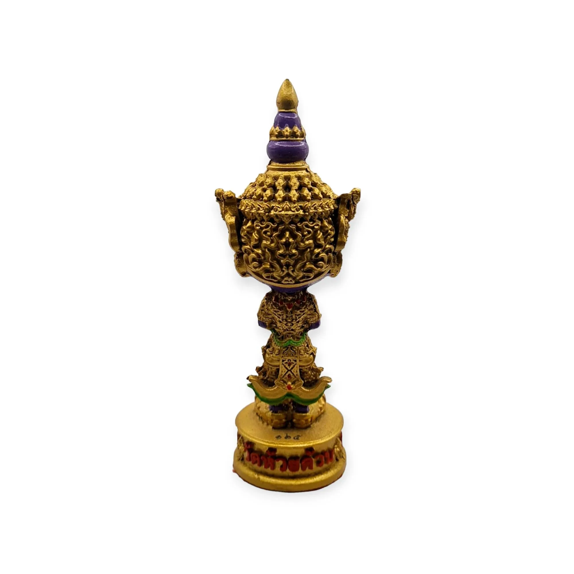 Thai amulet Taowesuwan bucha home worship statue bring wealth protection lucky 5.5 inches tall genuine holy blessed Lp Phat