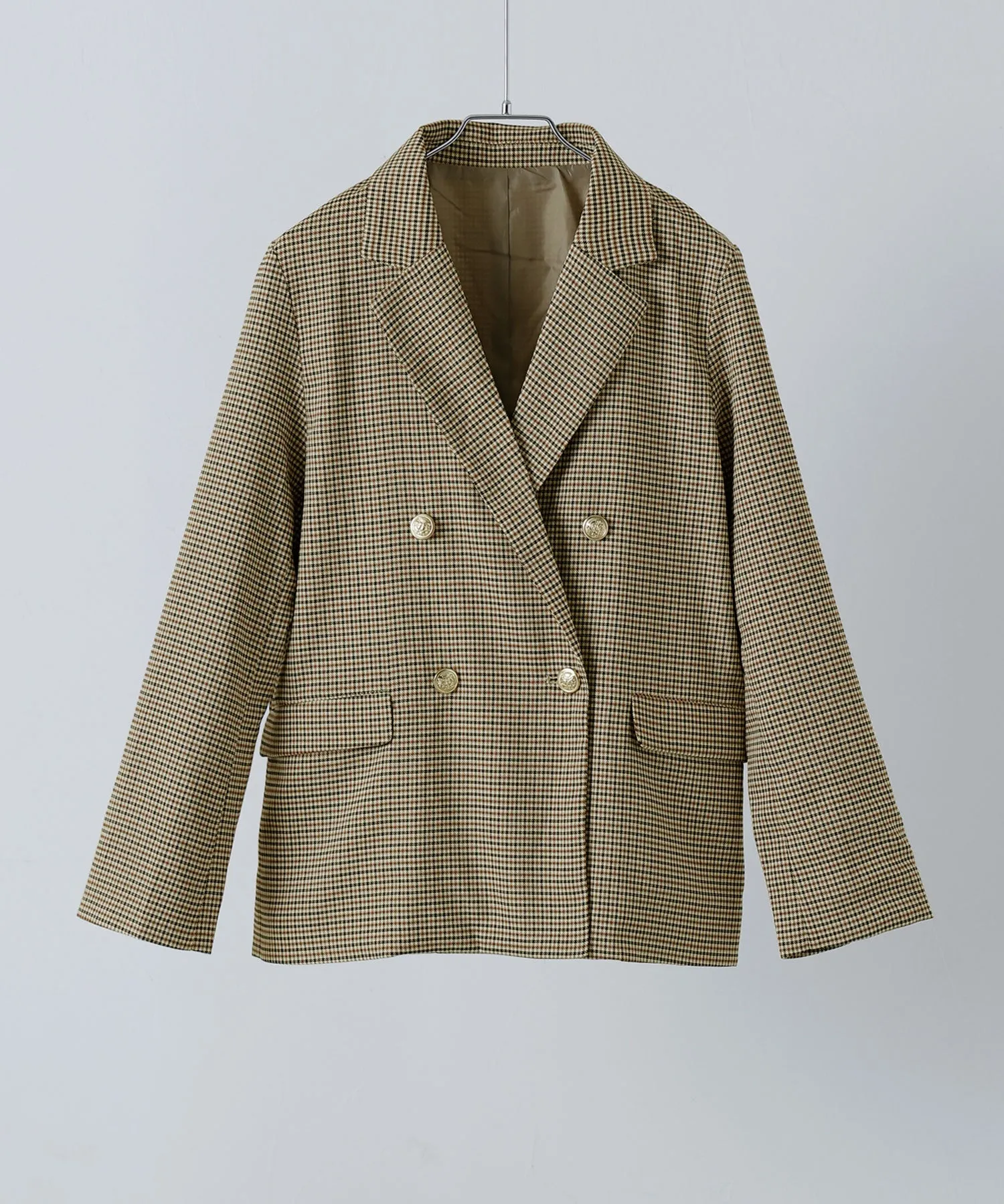 Traditional twill tailored jacket