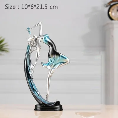 Young Lady Figurine For Desk And Home Décor
